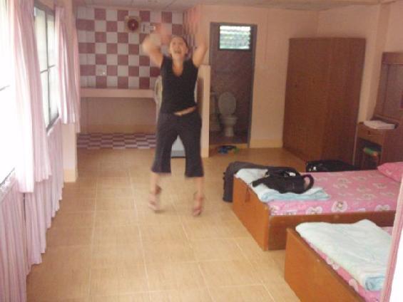 happy days in our first Chiang Mai apartment