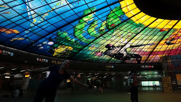 The Dome of Light at Formosa Boulevard train station
