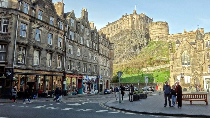 Recreating a Photograph In Edinburgh